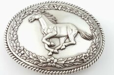Western Buckle Horse