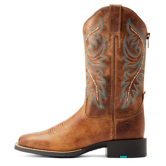 Ariat Round Up Back Zip zijkant