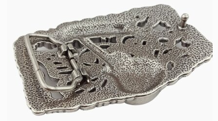 Buckle achterkant gitaar 