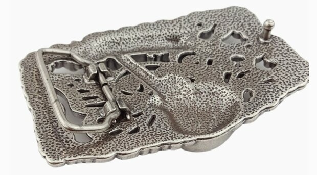 Buckle achterkant gitaar 